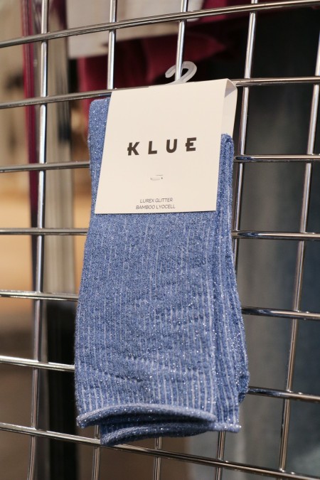 Chaussettes "KLUE" bleu jean