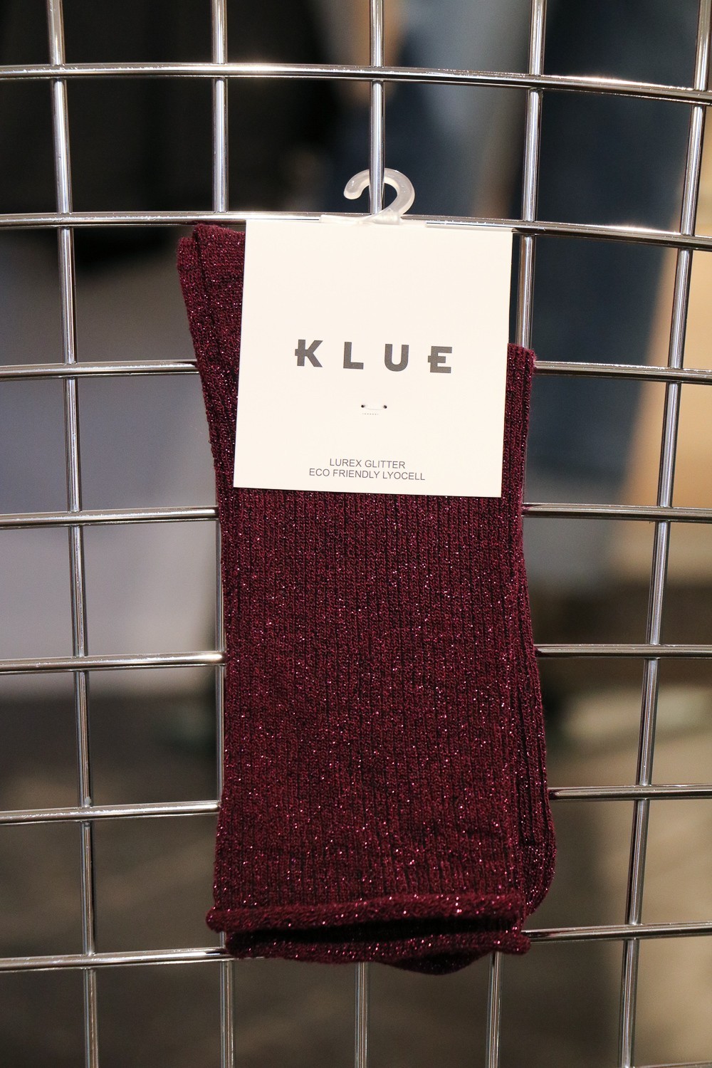 Chaussettes KLUE aubergine