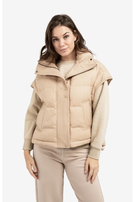 Veste sans manches rembourrée YAYA