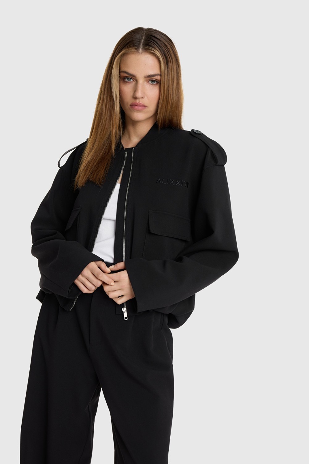 Bomber noir ALIX