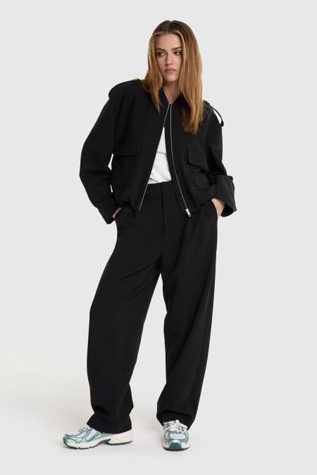 Bomber noir ALIX