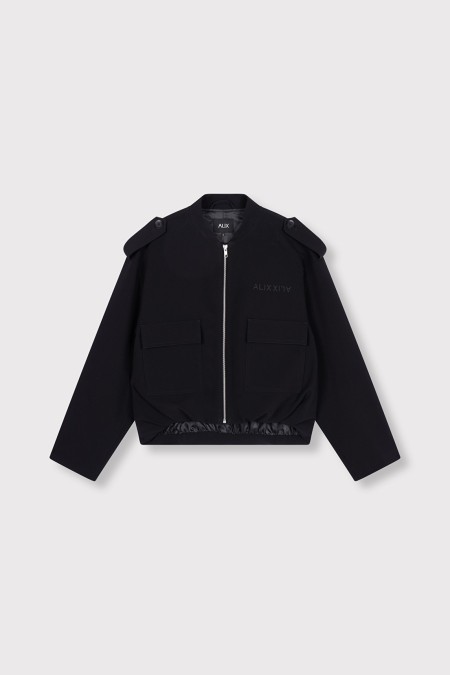 Bomber noir ALIX