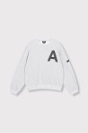 Sweat gris initiale ALIX