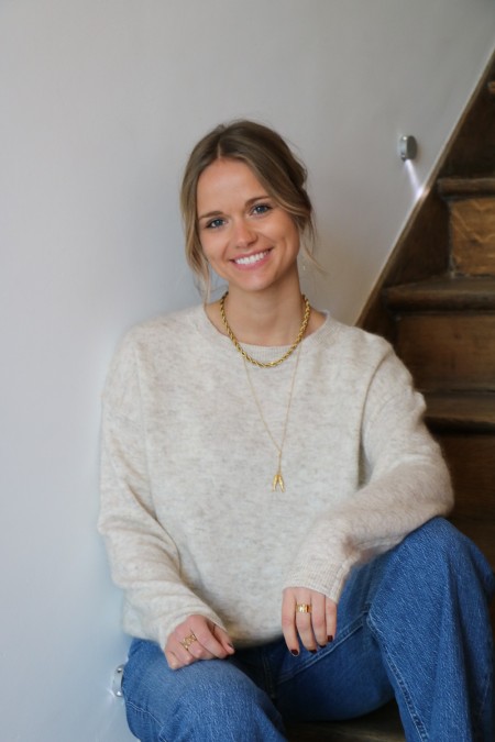 Pull Maria beige (La petite laine)