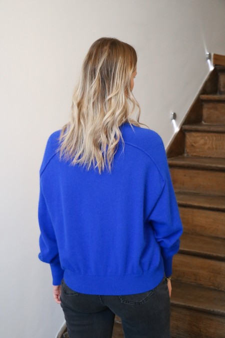 Gilet Mirko bleu électrique