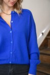 Gilet Mirko bleu électrique