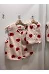 Gilet coeurs (dame)