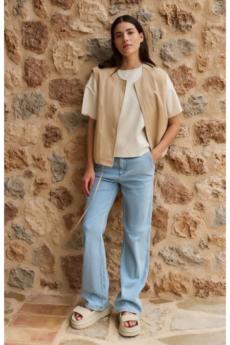 Veste sans manches d'été YAYA