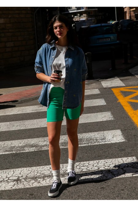 Chemise en jeans à motifs LAURE+MAX