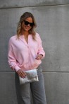 Gilet Mirko rose pâle