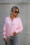 Gilet Mirko rose pâle