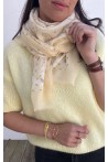 Foulard jaune bandana