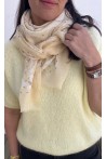 Foulard jaune bandana