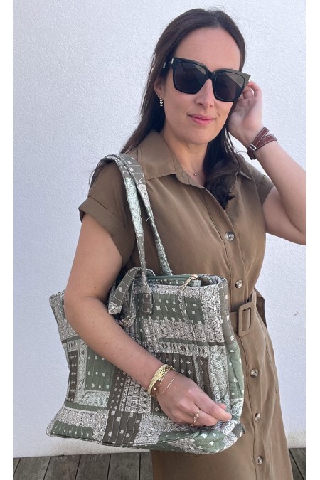 Sac bandana kaki
