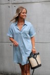 Robe en jeans fluide