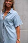 Robe en jeans fluide