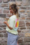 T-shirt jaune OUT OF OFFICE