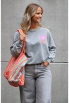 Sweat gris somewhere