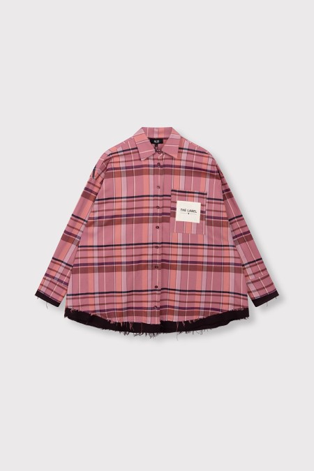 Chemise à carreaux ALIX