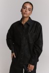 Chemise veste en suédine ALIX