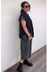 Robe t-shirt grise