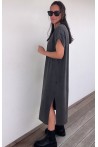 Robe t-shirt grise