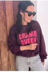 Sweat Drama Queen aubergine