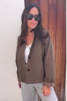 Trench court kaki