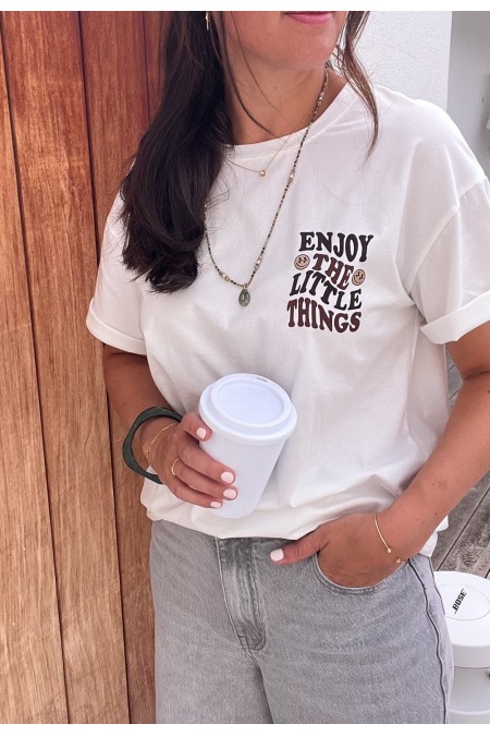 T-shirt enjoy the little things