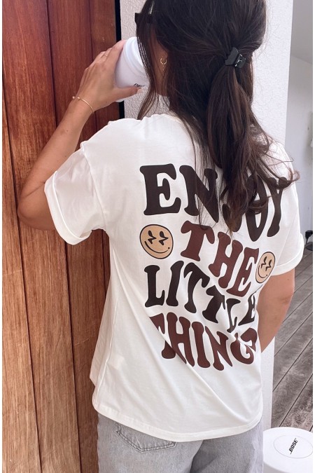 T-shirt enjoy the little things