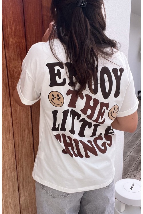 T-shirt enjoy the little things