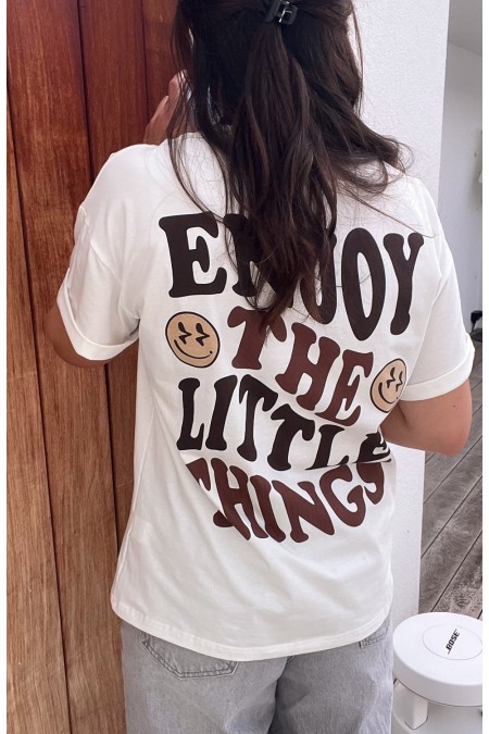 T-shirt enjoy the little things