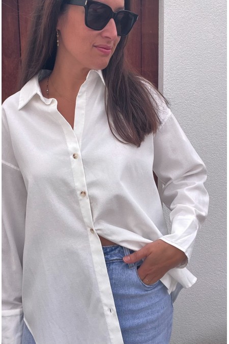 Chemisier blanc classique