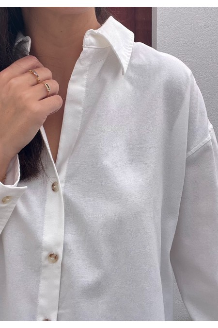 Chemisier blanc classique