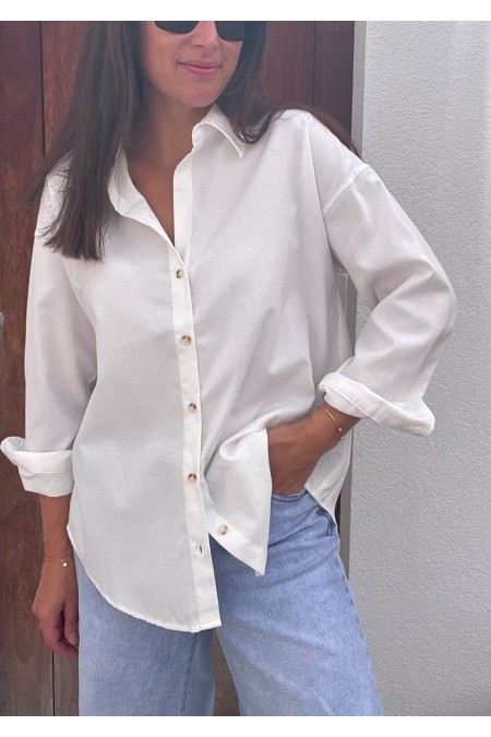 Chemisier blanc classique