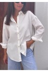 Chemisier blanc classique