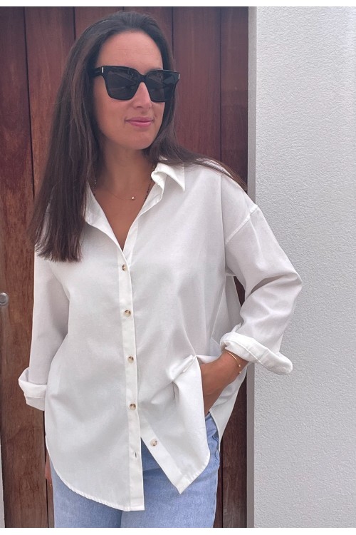Chemisier blanc classique