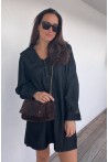 Robe Delphine grise en jeans