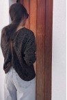 Pull léopard ouvert dos