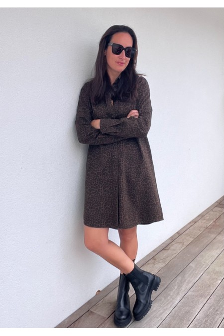Robe Chloé léopard