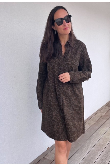 Robe Chloé léopard
