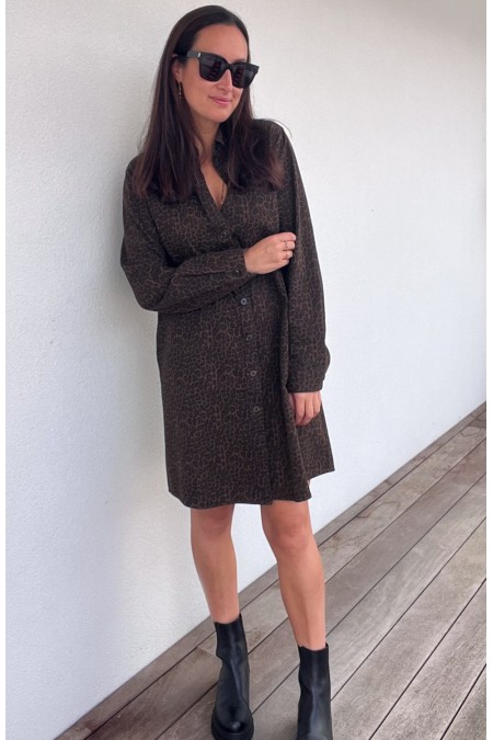 Robe Chloé léopard