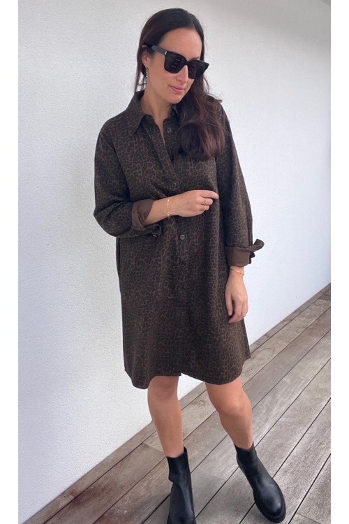 Robe Chloé léopard