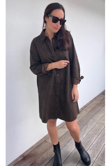 Robe Chloé léopard