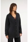Gilet gris anthracite YAYA