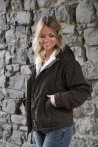 Veste courte léopard LAURE+MAX