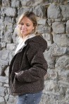 Veste courte léopard LAURE+MAX