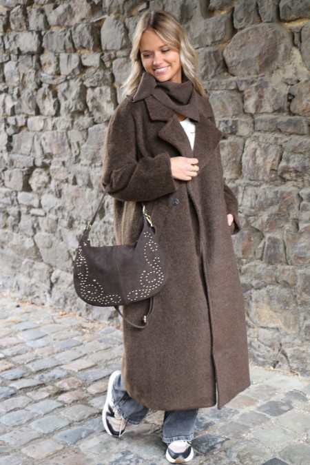 Manteau marron LAURE+MAX