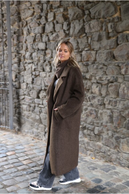 Manteau marron LAURE+MAX