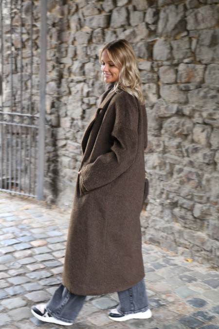 Manteau marron LAURE+MAX